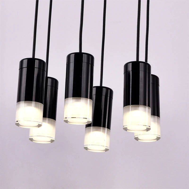 Decorbites™ Industrielle Eisenkunst LED-Hängeleuchte - Schwarze Minimalistische Wandlampe