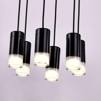 Decorbites™ Industrielle Eisenkunst LED-Hängeleuchte - Schwarze Minimalistische Wandlampe