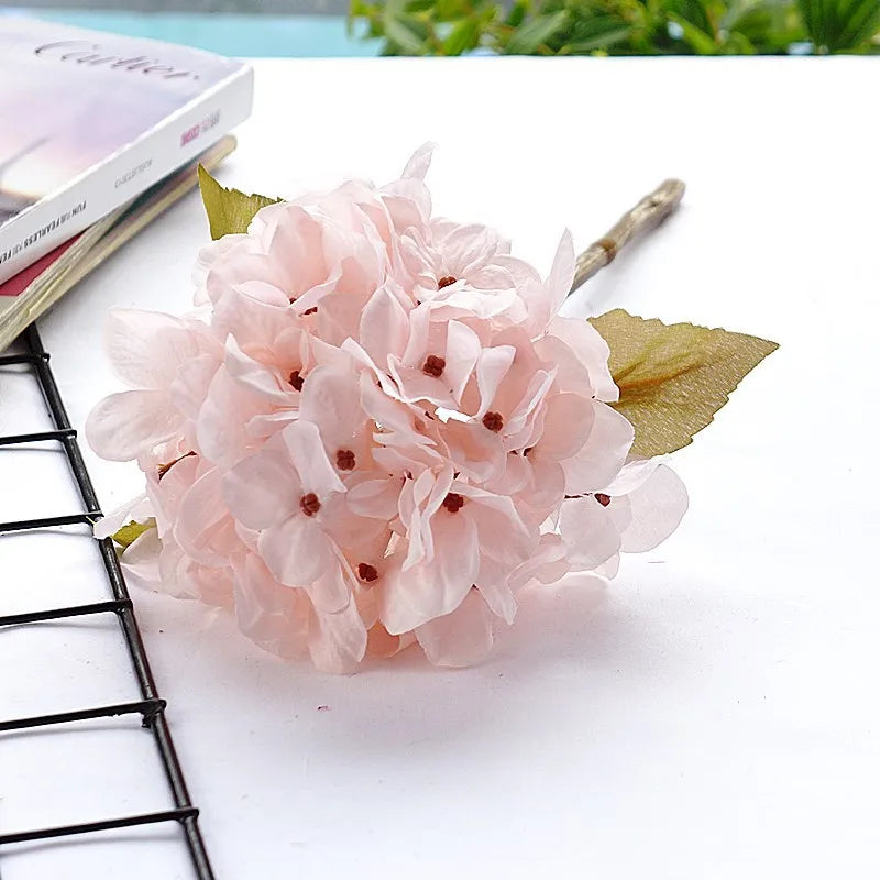 Decorbites™ Hortensienzweig Seidenblume Hochwertige Künstliche Party-Raum-Dekoration