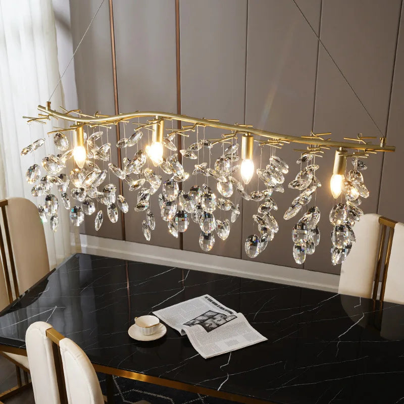 Decorbites™ Kristallzweig-Anhänger-Lüster für die Innenraumdekoration Leuchtenarmaturen