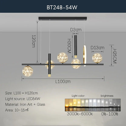 Decorbites™ LED-Kronleuchter: Moderne Innenbeleuchtung für das gesamte Haus – für Schlafzimmer, Wohnzimmer und Esszimmer