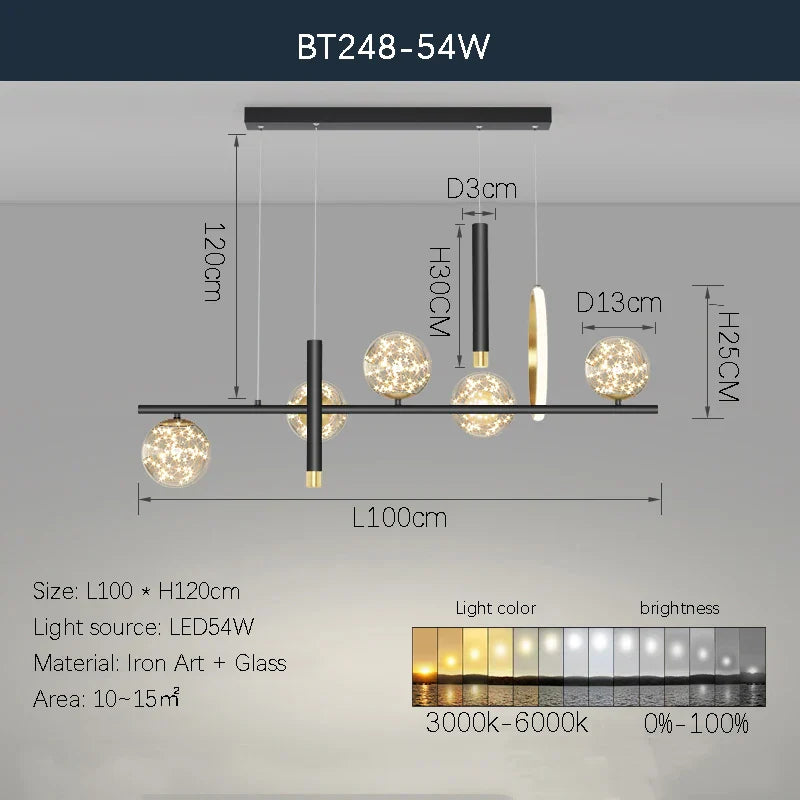 Decorbites™ LED-Kronleuchter: Moderne Innenbeleuchtung für das gesamte Haus – für Schlafzimmer, Wohnzimmer und Esszimmer