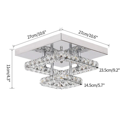 Decorbites™ Kristall-LED-Deckenleuchter Moderne Beleuchtungseinrichtung für Heim- und Hoteldekoration