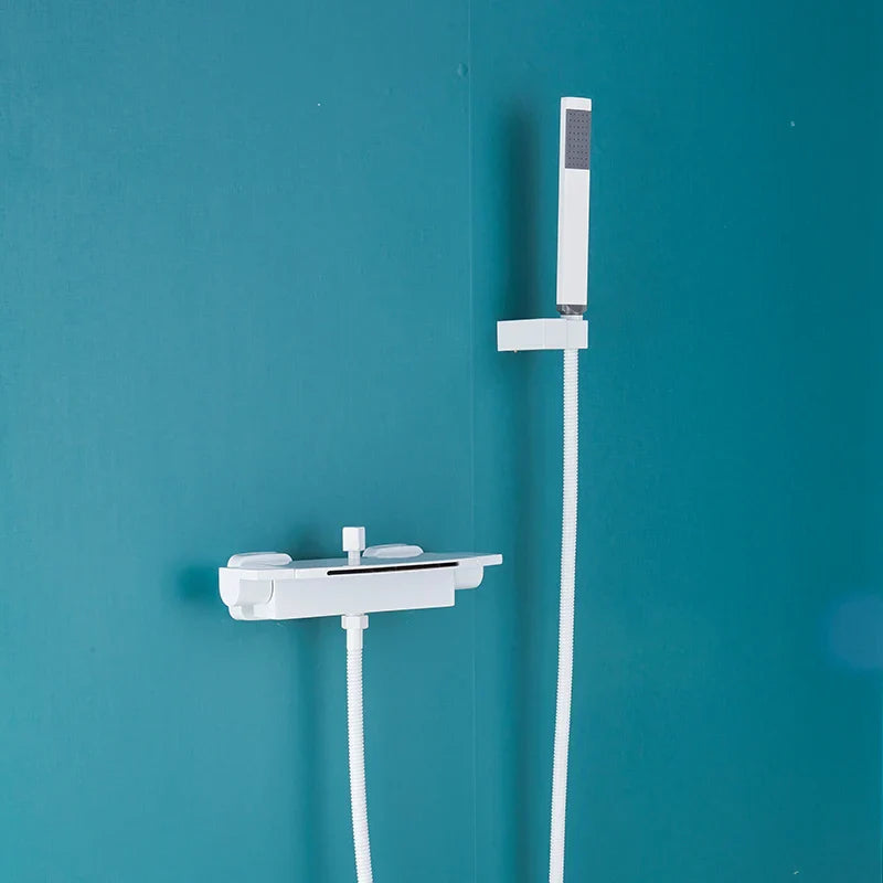 Decorbites™ Zweihand-Wasserfall-Badewannenmischer mit Handbrause