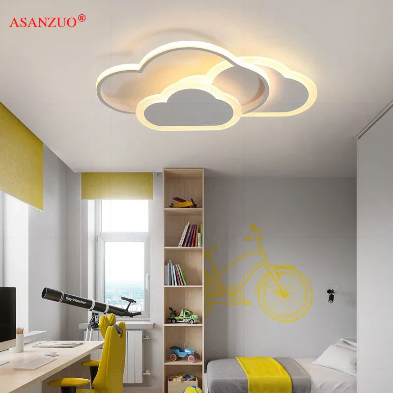 Decorbites™ Cloud Pink LED-Deckenleuchte für Kinderzimmer - Dimmbare moderne Beleuchtung
