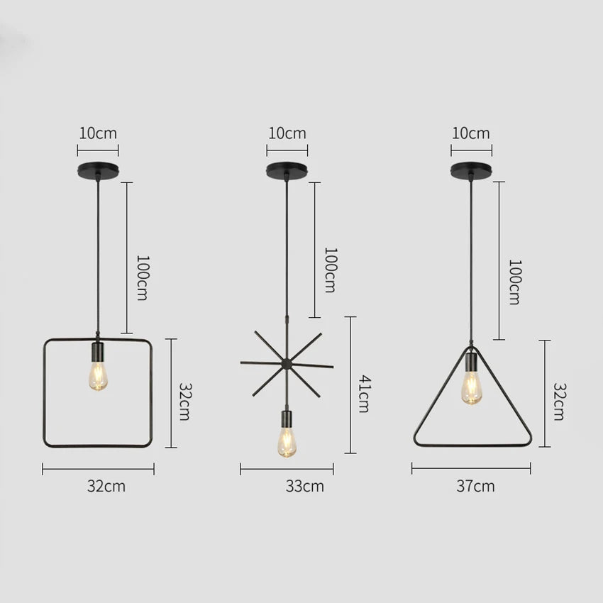 Retro Nordic Pendant Lights
