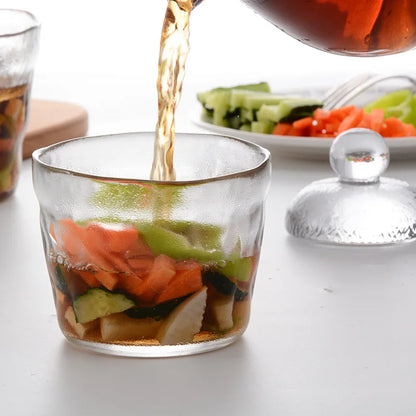 DecorBites™ Glass Kimchi Storage Jar, Pickle & Kimchi Pot Container