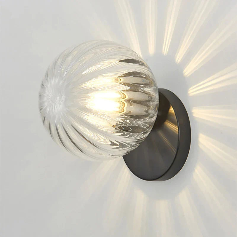 Decorbites™ Glasball-Wandlampe: Modernes minimalistisches nordisches Design, luxuriöse Beleuchtung für das Schlafzimmer