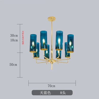Decorbites™ Glasleuchter: Luxuriöser nordischer LED-Hängeleuchter für Wohnzimmer, Esszimmer, Schlafzimmer