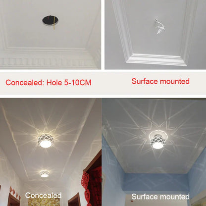Decorbites™ LED-Deckenleuchte: Simplicity 5W 12W dimmbare Zylinderlampe für Gang Korridor
