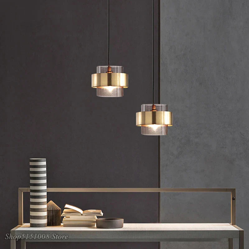 Nordic Gold Pendant Light