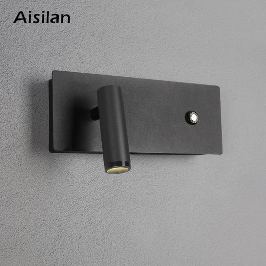 Decorbites™ verstellbare LED-Wandleuchte, 3W CRI 97, Berührungs-Dimm-Schalter, 3-CCT-Winkel