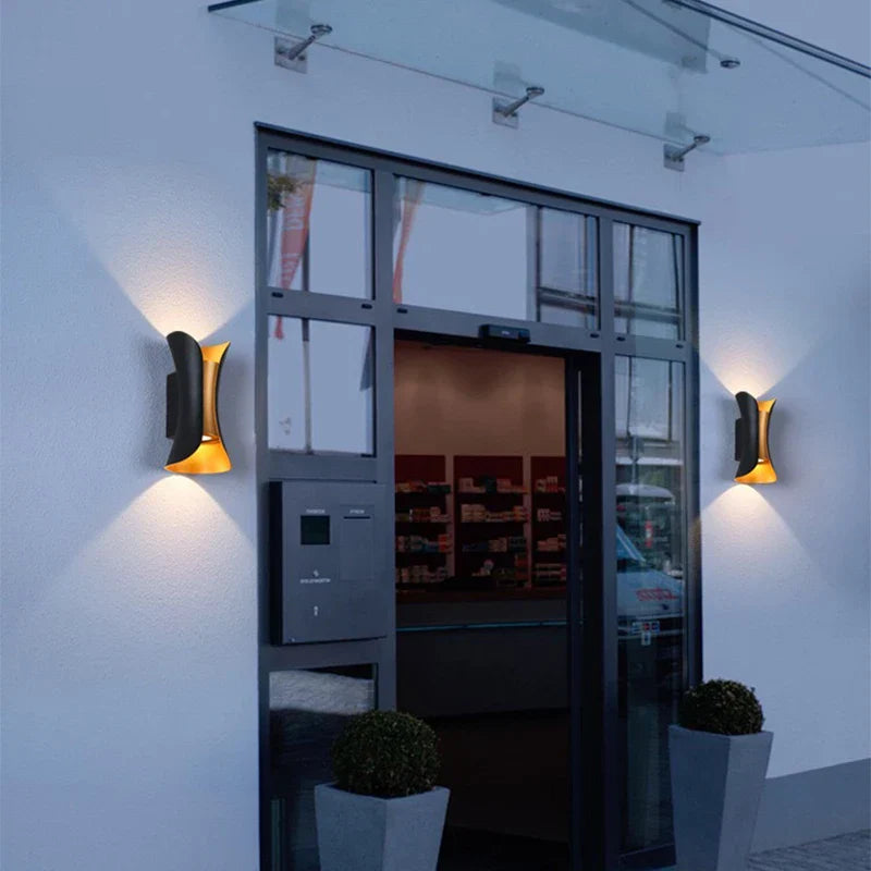 Decorbites™ LED Wasserdichte Wandlampe 10W Modern Luxuriöses Innen- und Außenleuchte