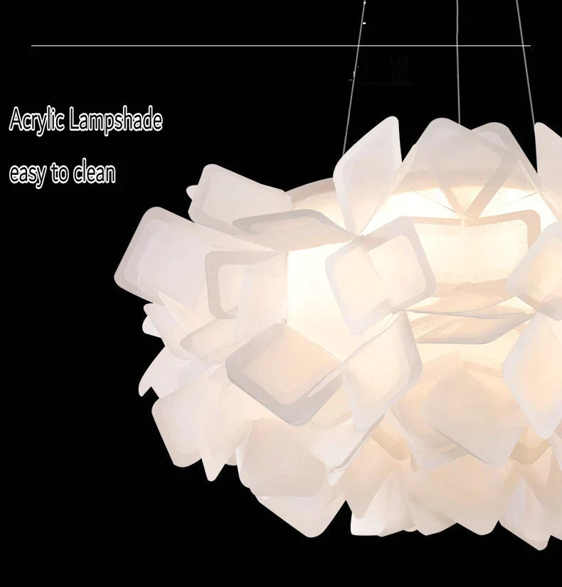 DecorBites™ LED Flower Ceiling Pendant Lamp for Living Room Bedroom