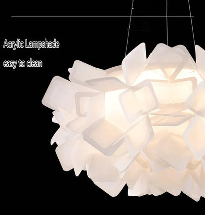 DecorBites™ LED Flower Ceiling Pendant Lamp for Living Room Bedroom