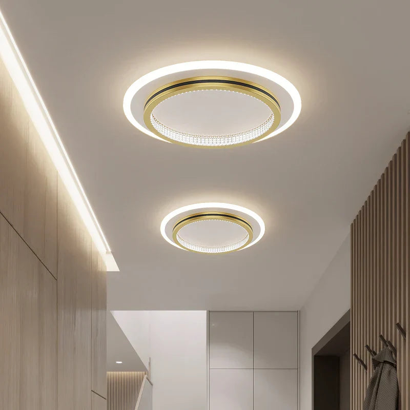 DecorBites™ Crystal LED Ceiling Lights for Home Entrance Indoor Lighting Fixtures