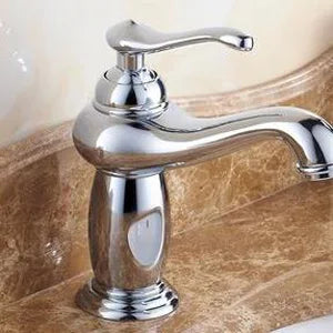 Gold Brass Ceramic Faucet