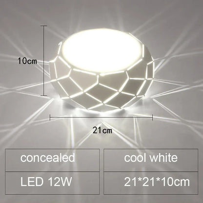 Decorbites™ LED-Deckenleuchte: Simplicity 5W 12W dimmbare Zylinderlampe für Gang Korridor