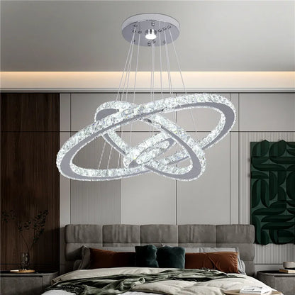 Decorbites™ Kristall-LED-Hängeleuchter, moderner nordischer Deckenleuchter für Wohn- und Esszimmer