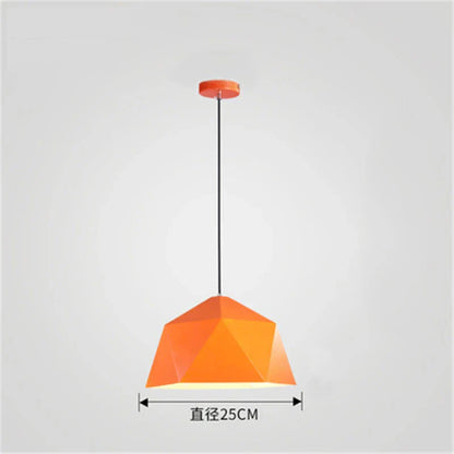 Decorbites™ Eisen-Diamant-Hängeleuchter Moderne Geometrie Pendelleuchten für Wohnzimmer & Café