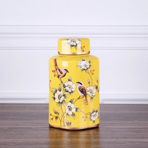 Decorbites™ Land-Keramikvase: Blumiges Wohnaccessoire für Wohnzimmer & Esstisch