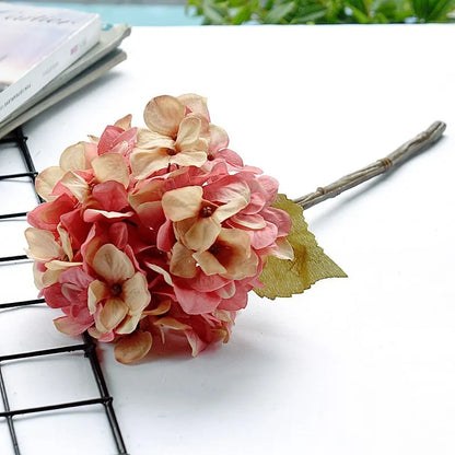 Decorbites™ Hortensienzweig Seidenblume Hochwertige Künstliche Party-Raum-Dekoration
