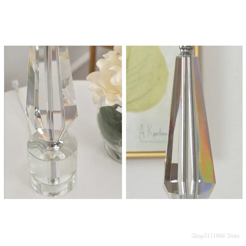 Decorbites™ Kristalltischleuchte – Moderne Luxus-Art-Deco-Beleuchtung für Wohnzimmer, Schlafzimmer, Nachttisch