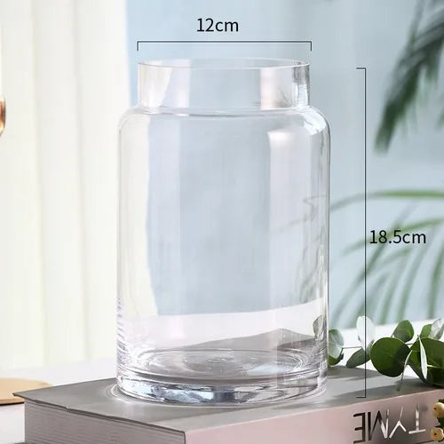 Gold Glass Hydroponic Vase