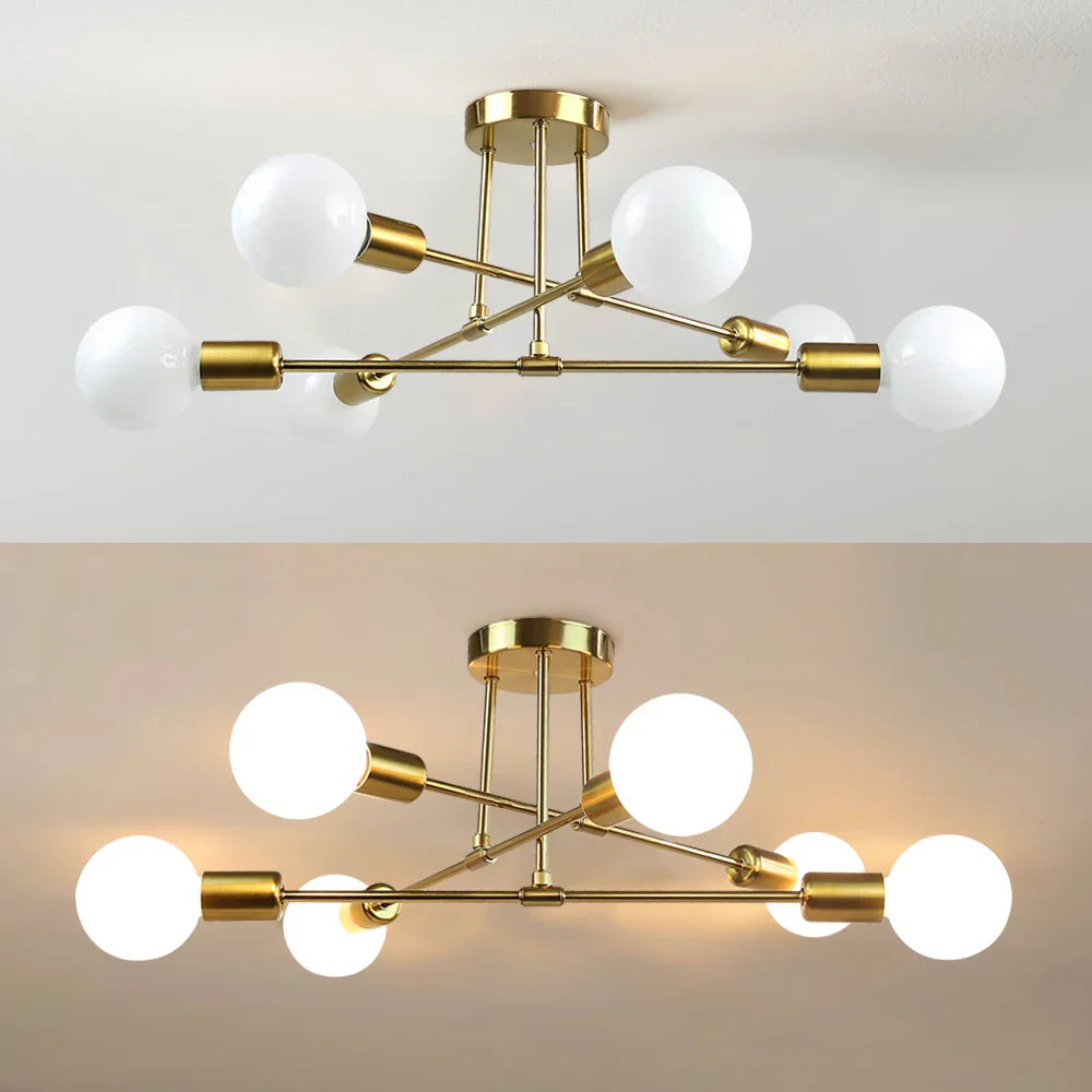 Decorbites™ Industrielle LED-Deckenleuchten für modernes minimalistisches Wohnraumdesign
