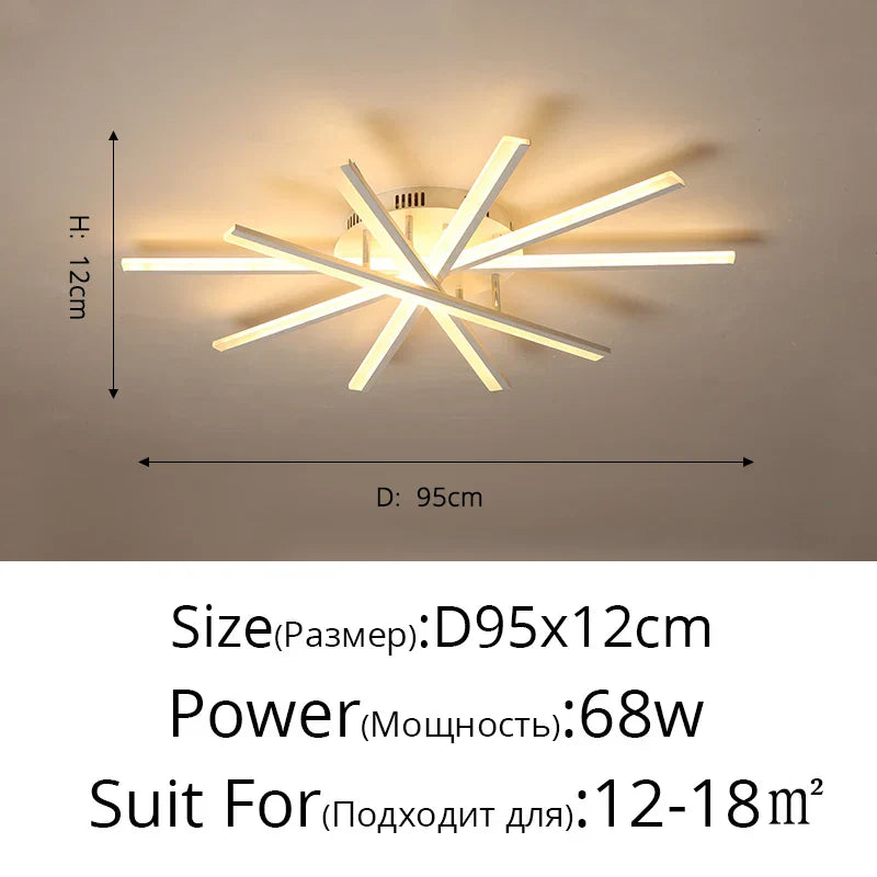 Decorbites™ LED-Deckenleuchter Innenbeleuchtung Wohnzimmer Schlafzimmer Flur Gang Leuchterarmatur