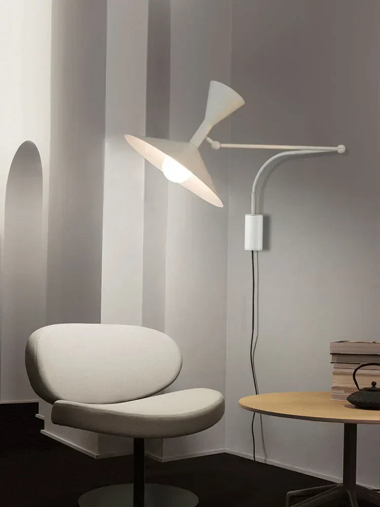 Decorbites™ Industrielle Retro Schwenkbare Wandlampe für Wohnzimmer Schlafzimmer Studio