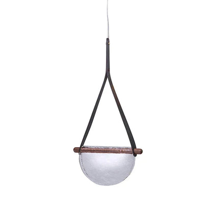 DecorBites™ Handmade Glass Pendant Lamp for Room, Bedside, Model Room, Restaurant