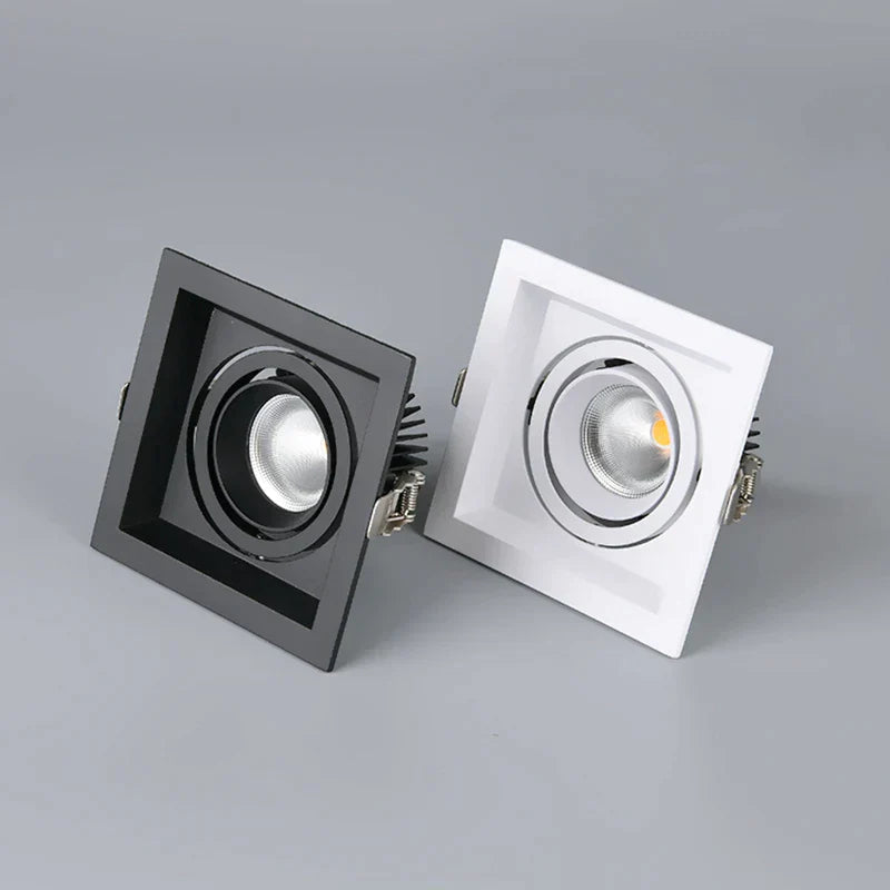 DecorBites™ Double Ring LED Ceiling Downlights GU10 MR16 Base Spot Lamps Holder Bracket