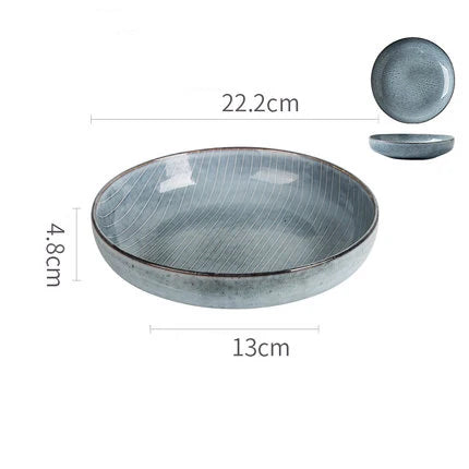 Solid Ceramic Dinnerware Set