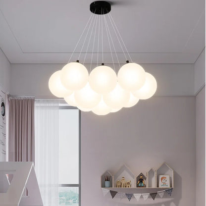 Decorbites™ Glas-Kugeln LED-Hängeleuchten für Teenager-Zimmer-Dekoration