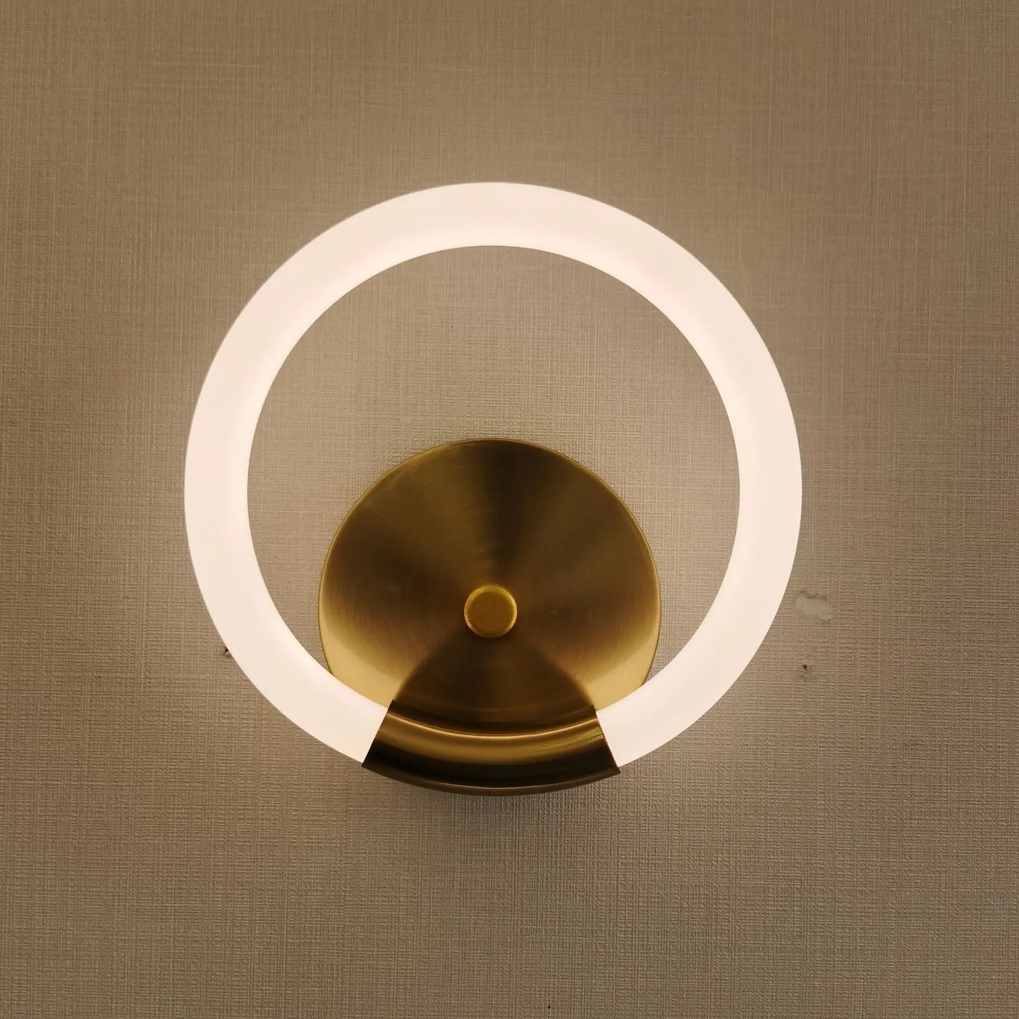 Decorbites™ Acrylring-LED-Wandleuchte für moderne Innenraumdekoration, Beleuchtung für Wohnzimmer und Schlafzimmer
