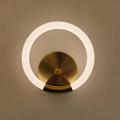 Decorbites™ Acrylring-LED-Wandleuchte für moderne Innenraumdekoration, Beleuchtung für Wohnzimmer und Schlafzimmer