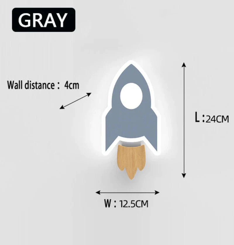 Decorbites™ Kinder-Cartoon-LED-Wandleuchte: Modern, süß, kreative Schlafzimmerbeleuchtung