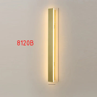 Decorbites™ LED Wandlampe: Wasserdicht, dimmbar, Aluminium, Außenwandleuchte – Gold