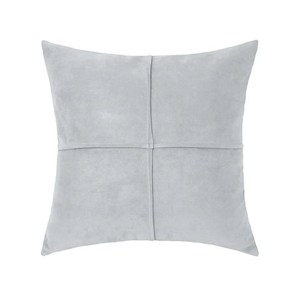 DecorBites™ Cross Faux Suede Throw Pillow Cover for Car Couch Sofa Bed Home Decor