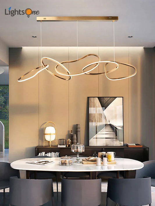 Decorbites™ Elegante Kronleuchter für Esszimmer-Bar, minimalistisches Kunst-Licht