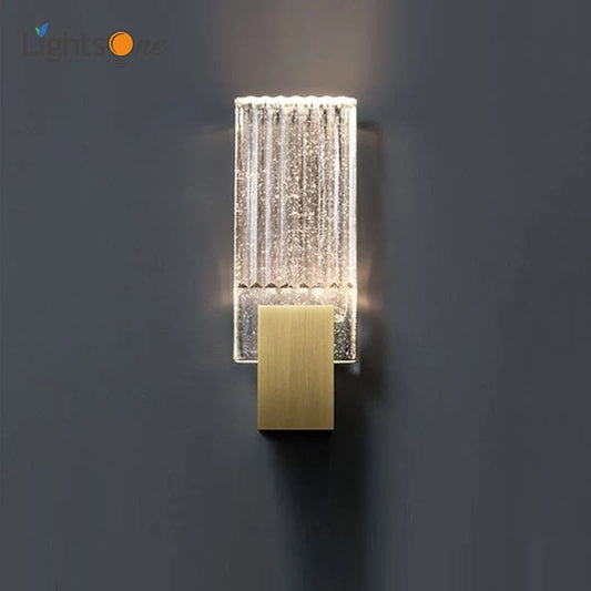 Decorbites™ Kristall-Wandleuchte: Moderne minimalistische amerikanische Kunst-Nachttisch-Studien-Designer-Wandleuchte