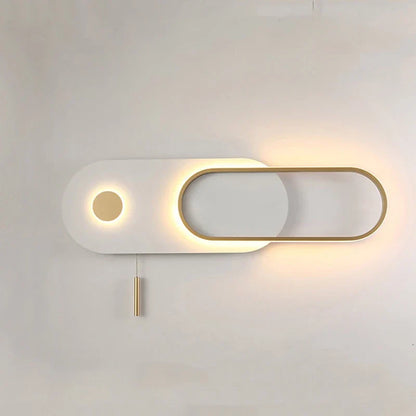 Decorbites™ LED-Wandleuchte Nordisches Design Modernes Wohnzimmer Schlafzimmer 17W Schwarz Weiß