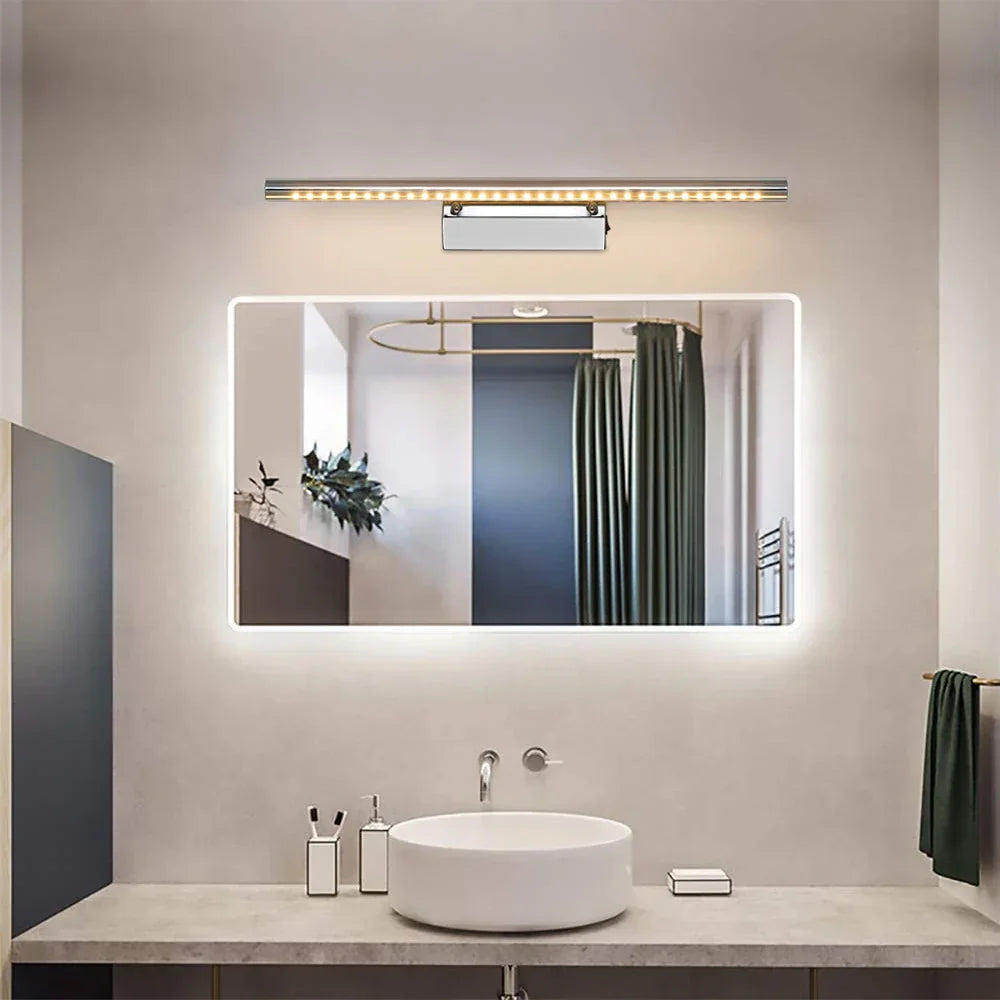 Decorbites™ LED Badezimmer Wandlampe aus Edelstahl Make-up-Spiegel Lampe Armaturen