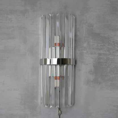 DecorBites™ Crystal Golden Wall Lamp: Luxury American Country Light for Home, Hotel, and Office