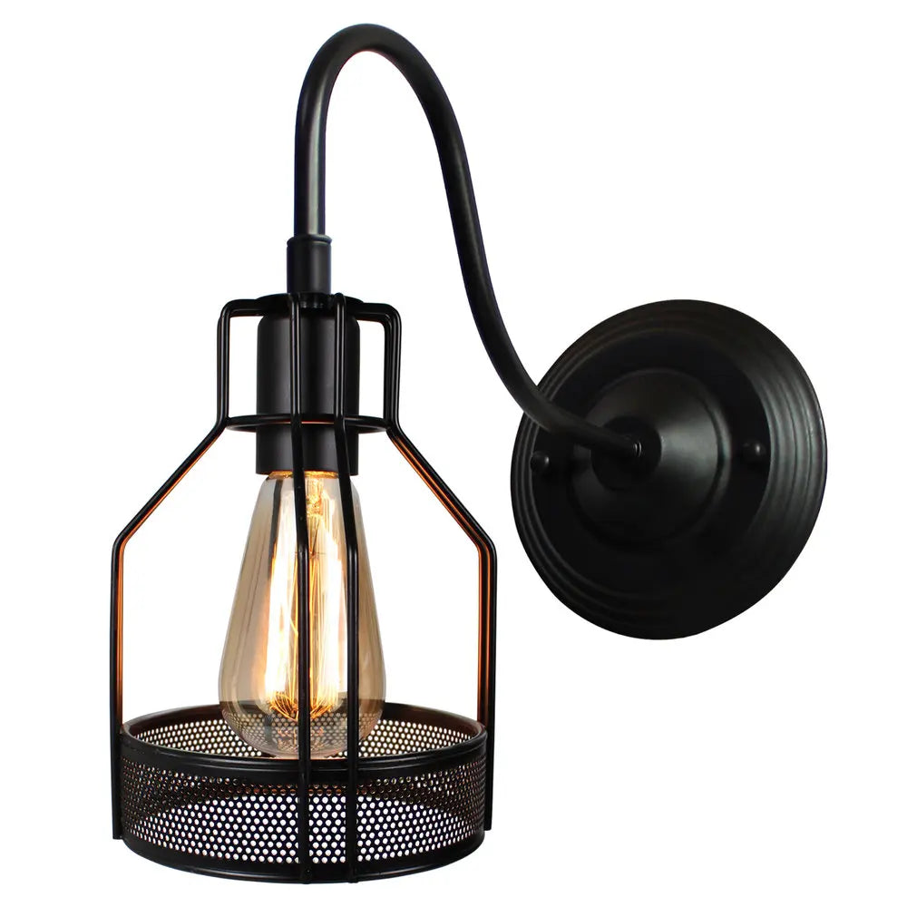 Decorbites™ Industrielle Eisen Wandlampe E27 Retro Loft Vintage LED Leuchte
