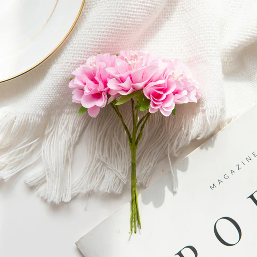 Decorbites™ Künstliche Blütenstaubgefäße-Bouquet für Hochzeit, DIY, Party-Dekoration, Zuhause, Scrapbooking