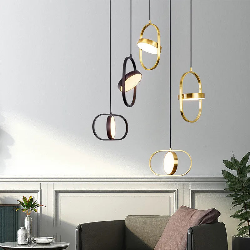 Decorbites™ Gold Trompeten-Hängeleuchte – Moderne LED nordische Hängelampe für die Hausdekoration