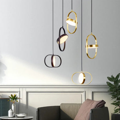 Decorbites™ Gold Trompeten-Hängeleuchte – Moderne LED nordische Hängelampe für die Hausdekoration