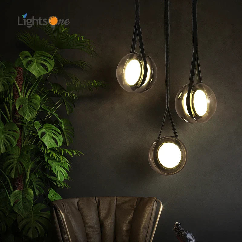 DecorBites™ Designer Pendant Lights: Personality Bar & Bedroom Lamp